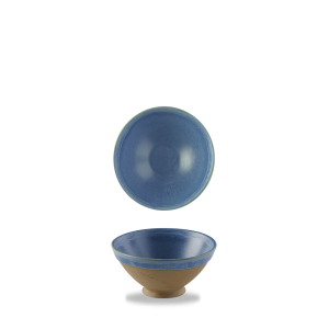 Emerge Oslo Blue  Footed Bowl 6 1/4´ Box 6´