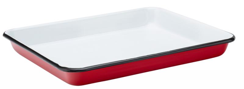 Eagle Enamel Red Baking Tray 11´ (28cm)´