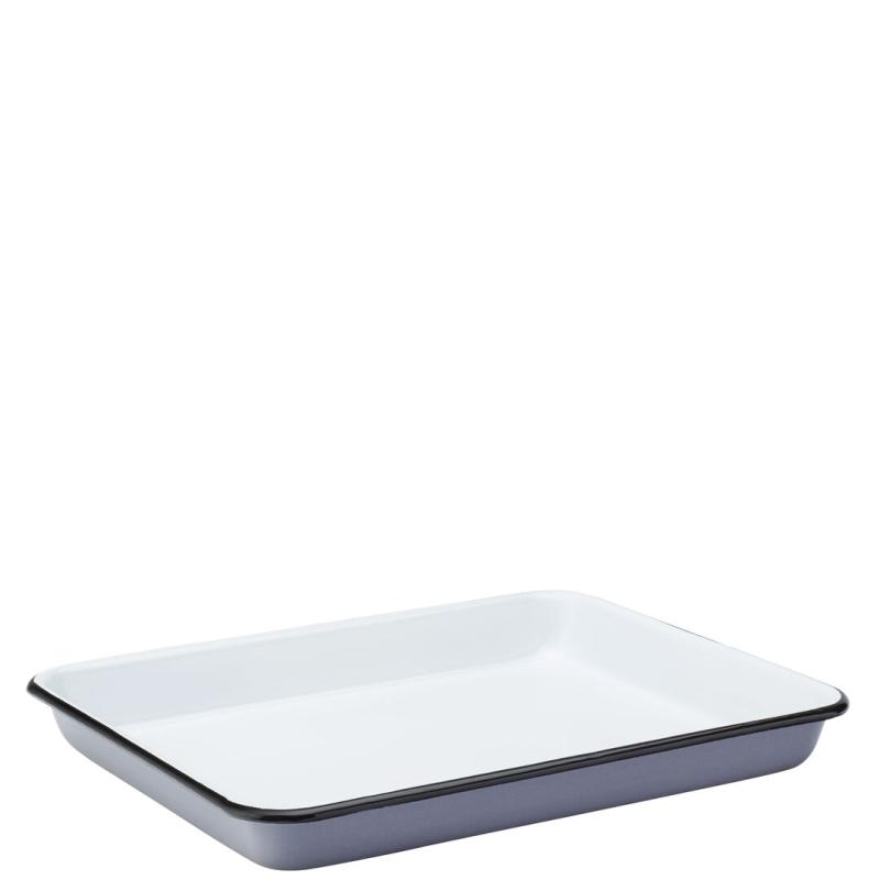 Eagle Enamel Grey Baking Tray (28cm)