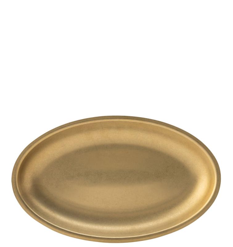 Gold Artemis Oval Platter 12 x 7Â´ (30x18cm)Â´