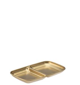 Gold Artemis Double Dip Tray (15.5cm x 9cm)