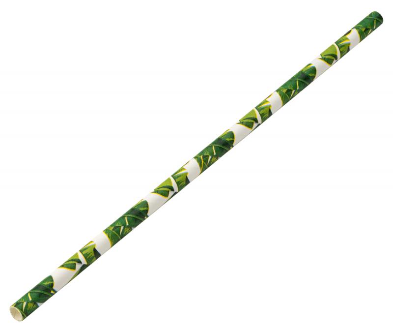 Paper Tropical Straw 8´ (20cm) Box of 250´