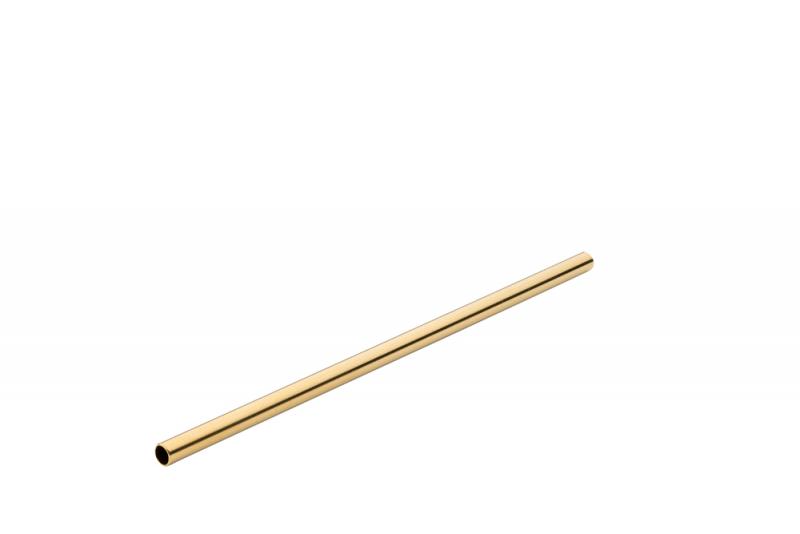 Stainless Steel Gold Cocktail Straw 5.5´ (14cm)´