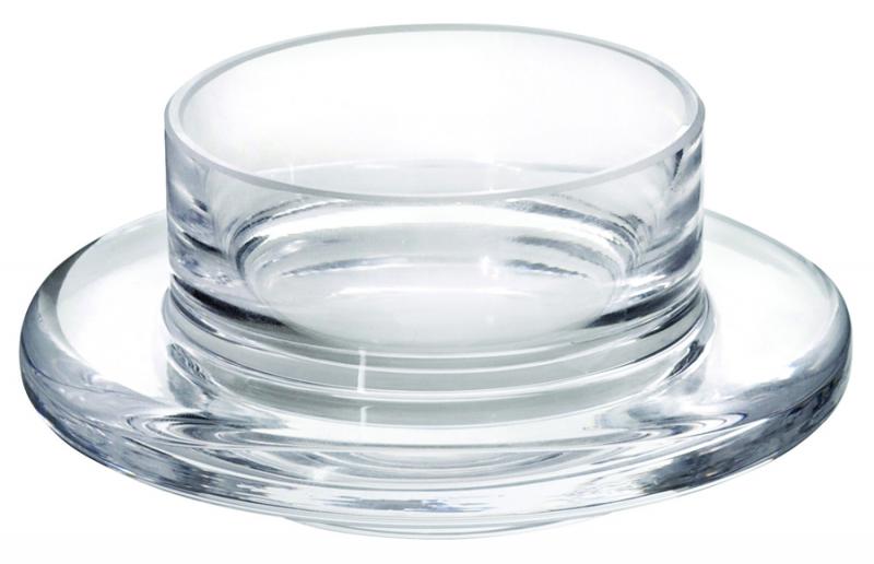 Glass Base for Butter Dish 3.5´ (9cm) 1oz (3cl)´