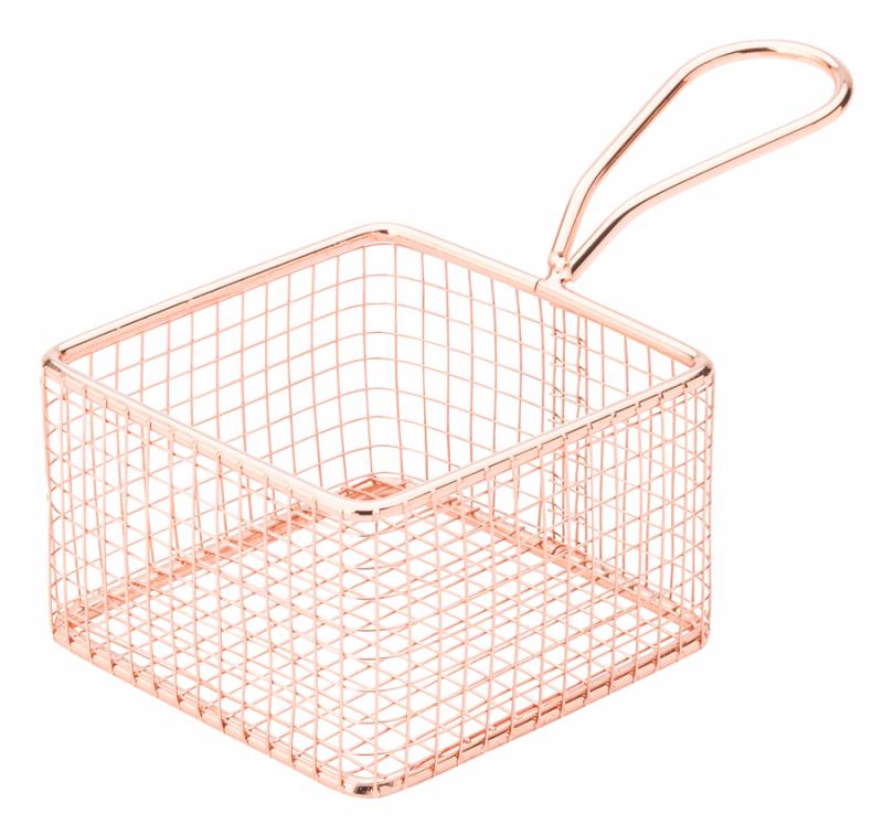 Copper Square Service Basket 3.75´ (9.5cm)´