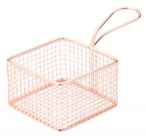 Copper Square Service Basket 3.75´ (9.5cm)´