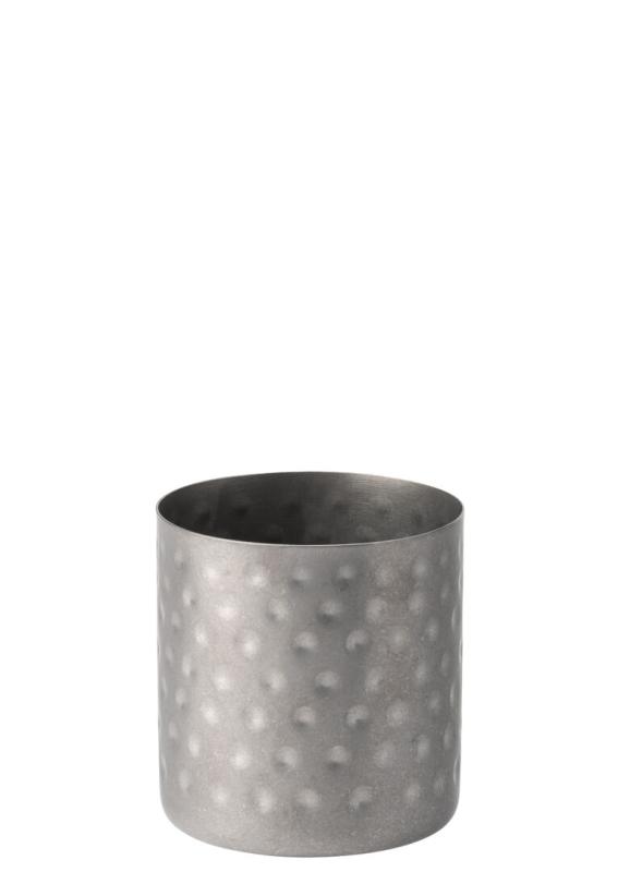 Vintage Steel Hammered Chip Cup 3.5Â´ (8.5cm)Â´