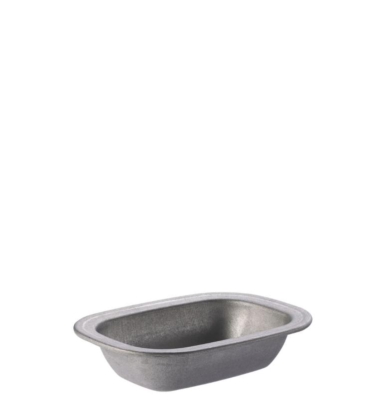 Vintage Steel Pie Dish 18 x 13.5cm