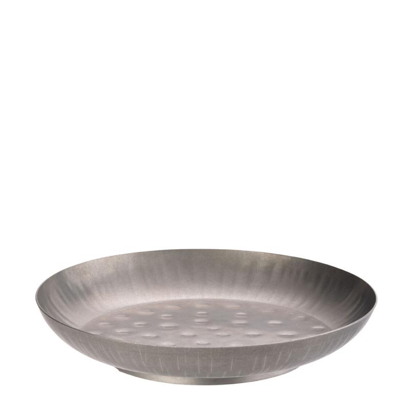 Vintage Steel Seafood Tower Serving Bowl 24.5cm