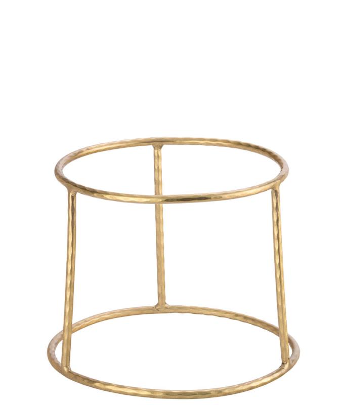 Vintage Gold Seafood Tower Large Stand 19.5 x 15.5