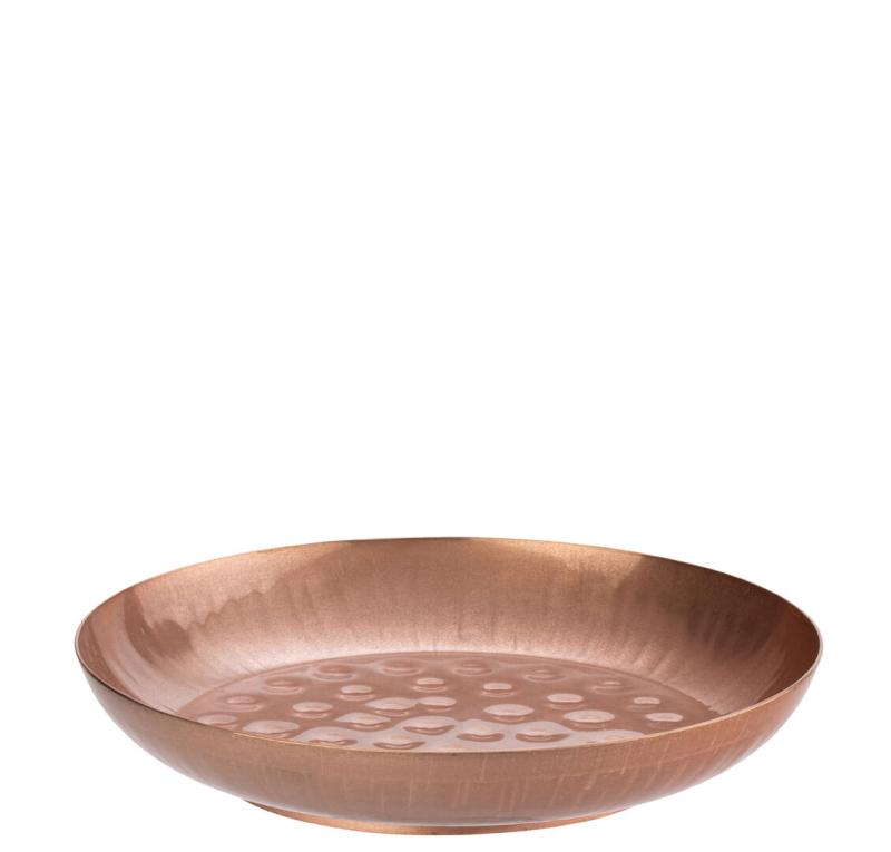 Vintage Copper Seafood Tower Serving Bowl (24.5cm)