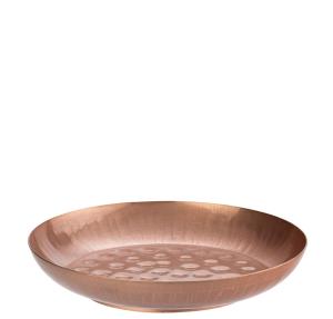 Vintage Copper Seafood Tower Serving Bowl (24.5cm)