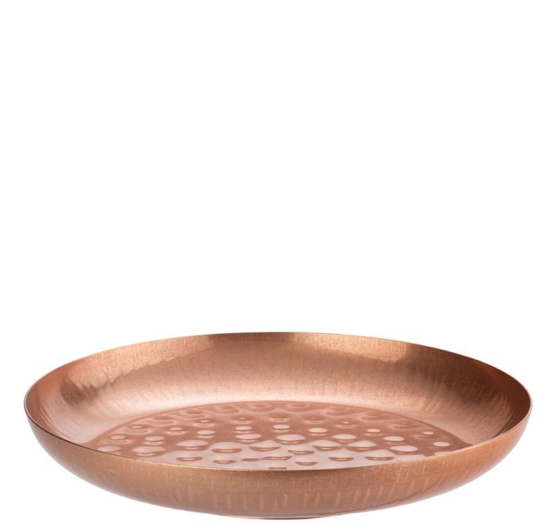 Vintage Copper Seafood Tower Serving Bowl (29.5cm)