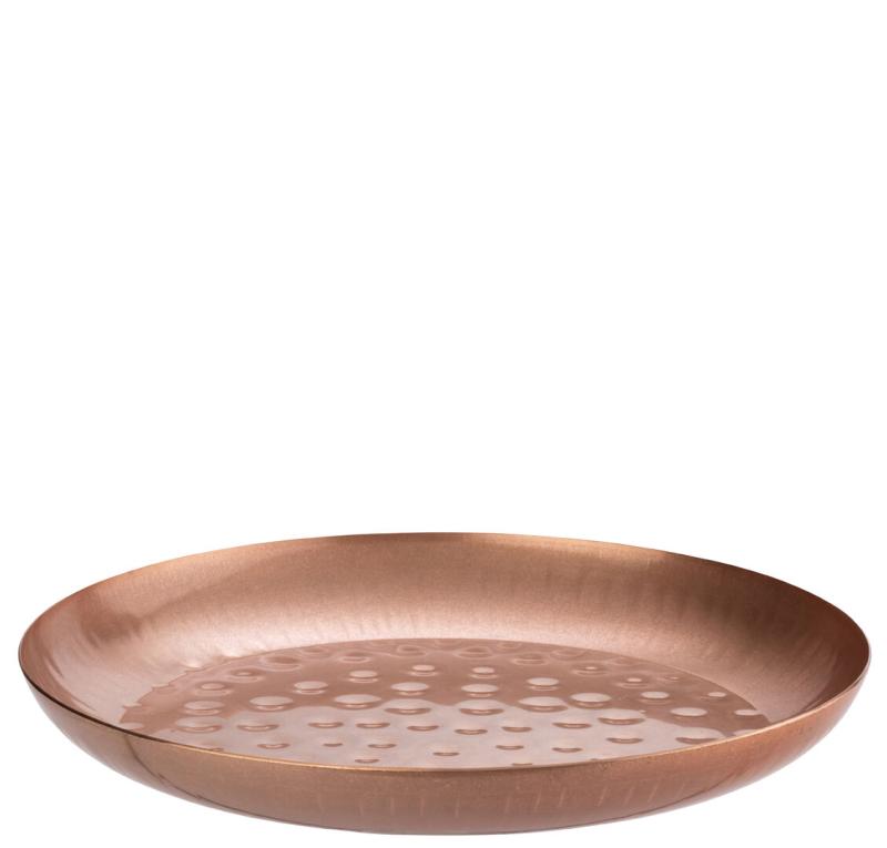 Vintage Copper Seafood Tower Serving Bowl (35cm)