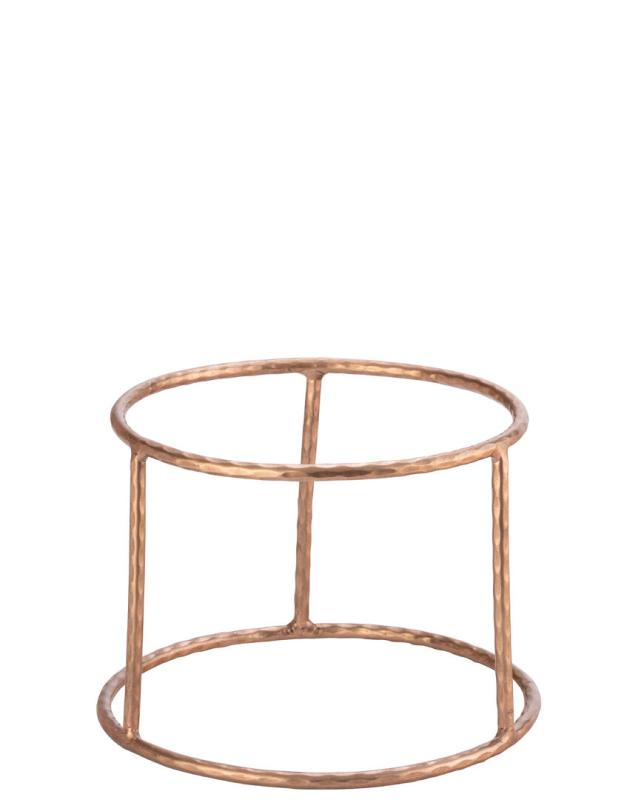 Vintage Copper Seafood Tower Small Stand 18 x 12.5