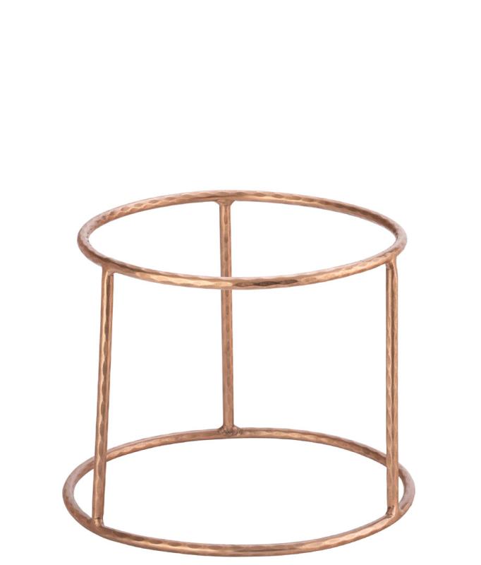 Vintage Copper Seafood Tower Large Stand 19.5x15.5