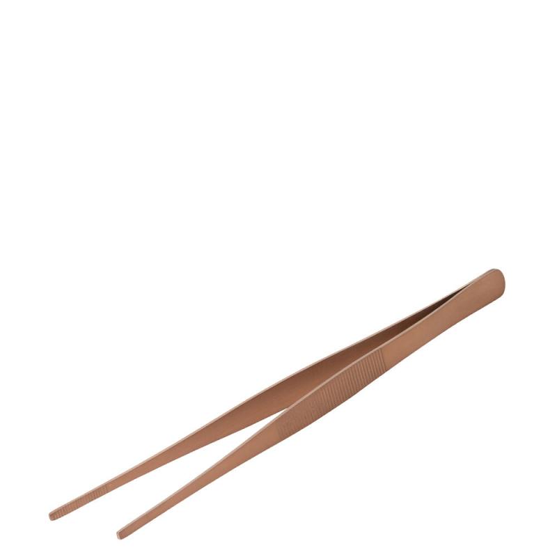 Brushed Copper Cocktail Tweezers 10´ (25cm)´