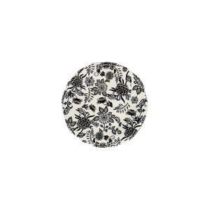 Herba Black Fulya Flat Plate 15 cm