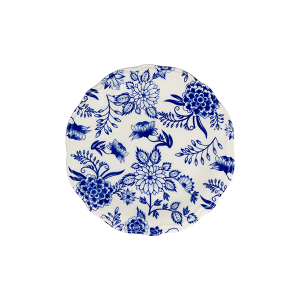 Herba Blue Fulya Flat Plate 21 cm