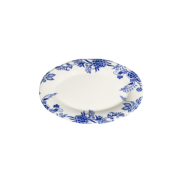 Silva Blue Fulya Oval Platter 21 cm