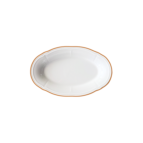 Mustard Line Fulya Oval Platter 21 cm