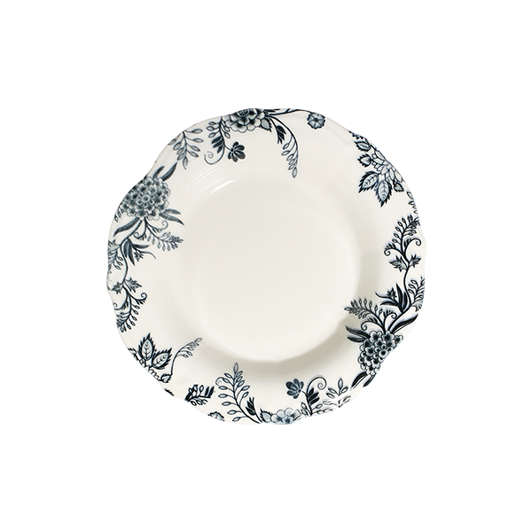 Silva Black Fulya Deep Plate 22 cm