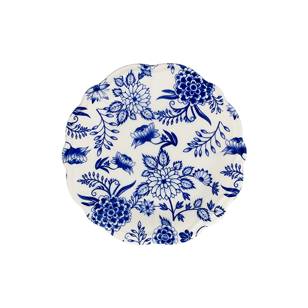 Herba Blue Fulya Deep Plate 22 cm