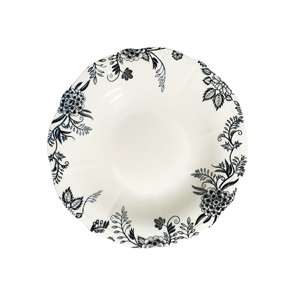 Silva Black Fulya Bowl 25 cm