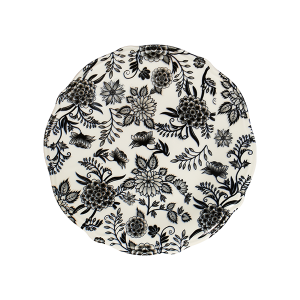 Herba Black Fulya Flat Plate 26 cm