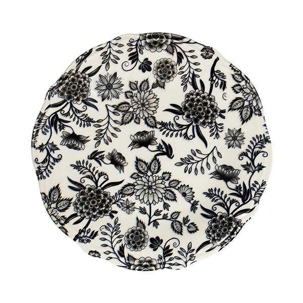 Herba Black Fulya Flat Plate 29 cm