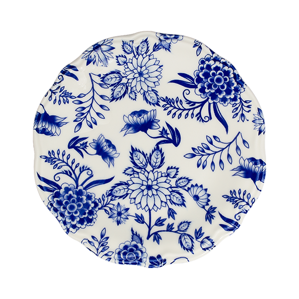 Herba Blue Fulya Flat Plate 29 cm