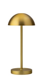 Tonga LED Cordless Lamp 26cm - Brushed Gold