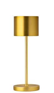 Tahiti LED Cordless Lamp 26cm - Brushed Gold