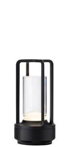 Cuba LED Cordless Lamp 17.5cm - Black