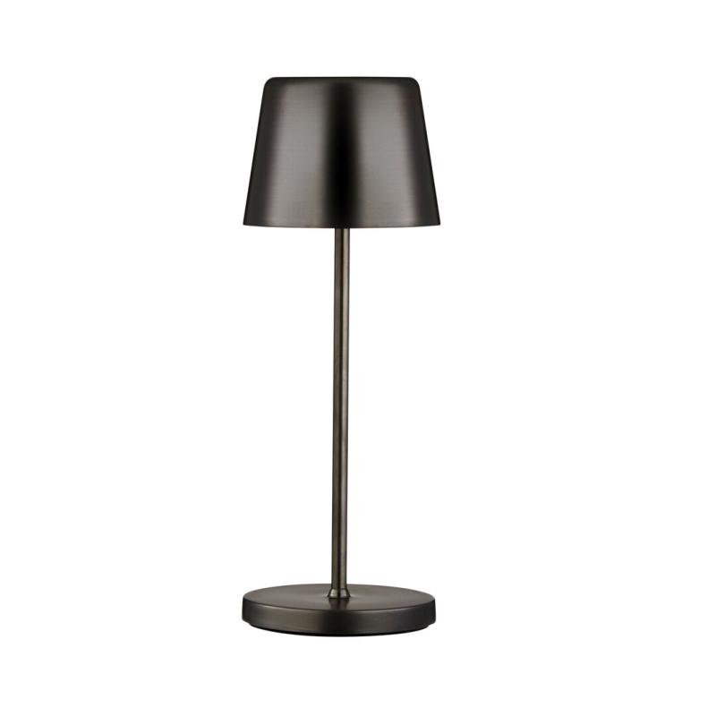 Bermuda Micro LED Cordless Lamp 21cm -Gunmetal RE