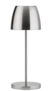 Montserrat LED Cordless Lamp 30cm - Brushed Silver