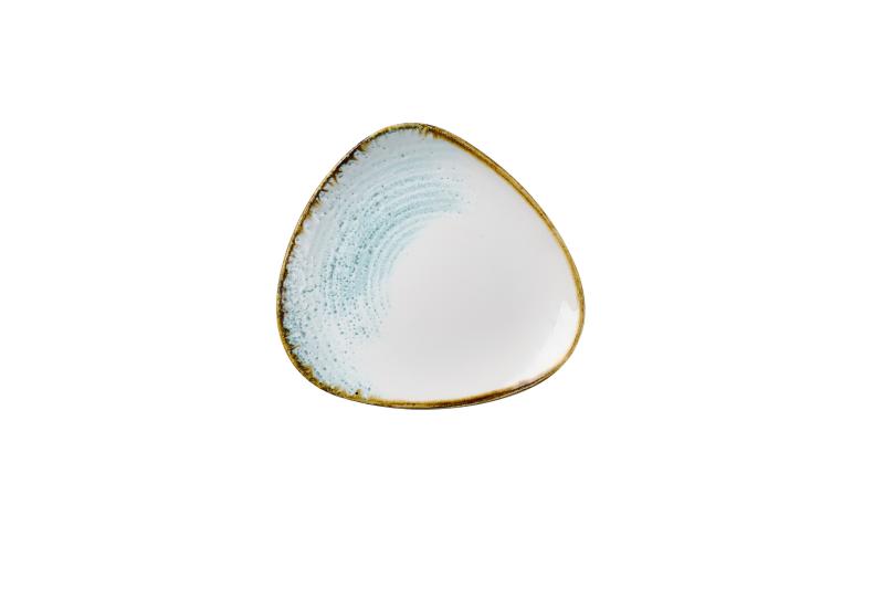 Homespun Accents Aquamarine Lotus Plate 7´ Box 12´