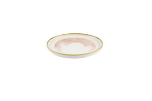 Homespun Accents Coral  Walled Plate 10 2/8´ Box 6´