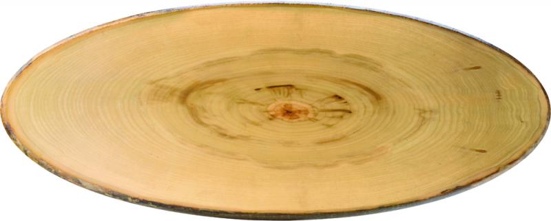 Elm Footed Oval Platter 25.5.5 x 10´ (65 x 25.5cm)´