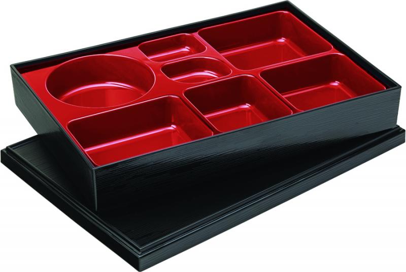 Luxe Bento Box (37 x 25.5 x 6.5cm) 7 compartment