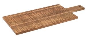 Tribal Handled Wood 50 x 22cm