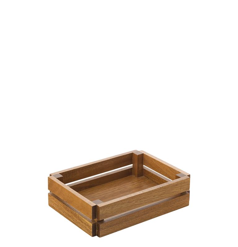 Acacia Small Crate 8.75´ x 6.25´´ (22 x 16cm)´
