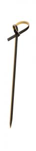 Bamboo Black Knotted Skewer 3.5´ (9cm)´
