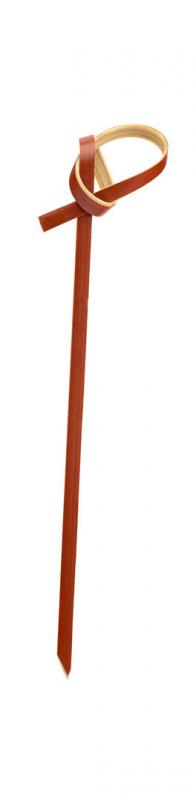 Bamboo Red Knotted Skewer 3.5´ (9cm)´