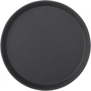 Black Non Slip Tray Round 11´ (28cm)´