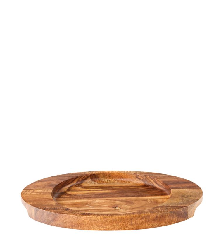 Oval Wood Board 10 x 7.25´ (25 x 18.5cm)´
