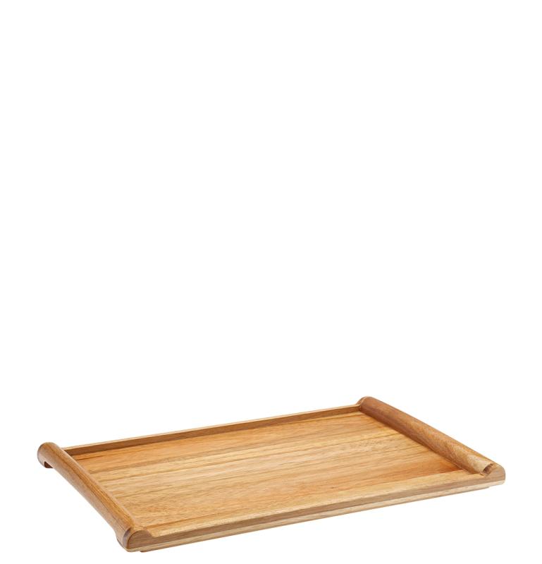 Acacia Rolled Edged Tray 13 x 8.5´ (34 x 22cm)´