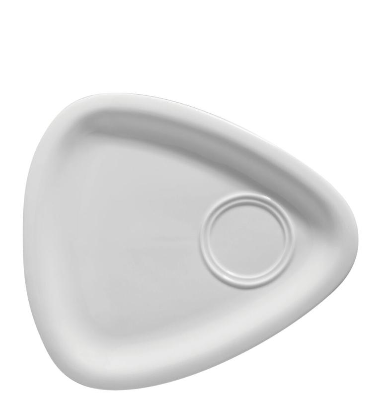 Titan Triangular Rimmed Gourmet Plate 11´ (28cm)´