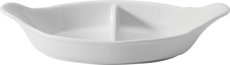 Titan Oval Eared Divided Dishes 11´ (28cm)´