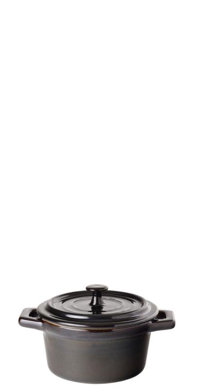 Midnight Round Casserole 4´ (10cm) 9oz (26cl)´